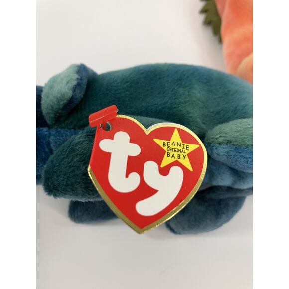 Ty Beanie Babies Reptile Bundle (3pcs) Rainbow, Iggy And Hissy - Picture 7 of 16